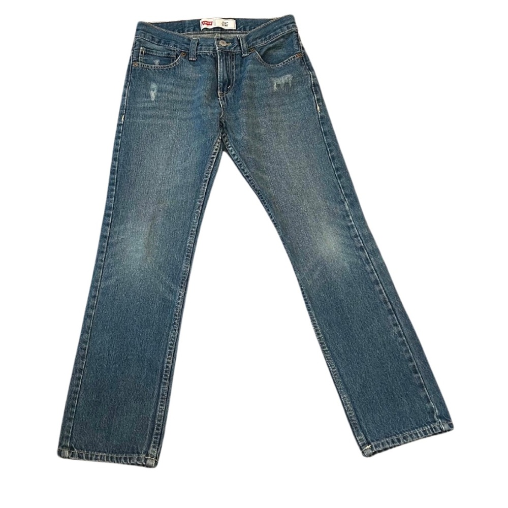 Levi’s 511 Slim Straight Jeans | W27 x L27 | Juniors 14 | Med Blue Wash
